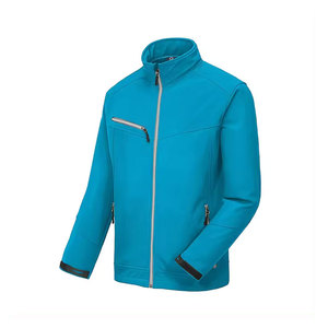 Econex Sports Outdoor Canvas Softshell Jackets Mesh Breathable Waterproof Quick-Dry Windproof Hooded Reflective <b>Strips</b> Front - Product Image 2