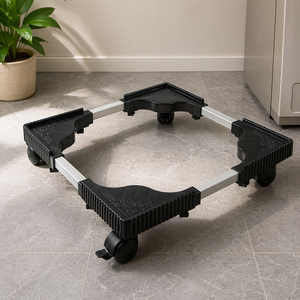 Soporte Ajustable para Refrigerador y Lavadora |   Calidad Premium con Ruedas Bloqueables para Uso en el Hogar y Jardín - Product Image 1