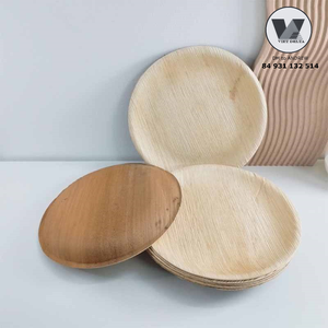 Platos Redondos Biodegradables de Hojas Caídas de Alta Calidad, Vajilla Sostenible Cero Desperdicio, Ideal para Comida para Llevar y Eventos Ecológicos - Product Image 4