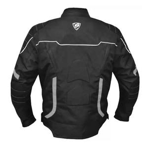 Blouson court de moto respirant avec protection CE niveau 2, blouson textile imperméable pour homme, blouson léger toutes saisons - Product Image 2
