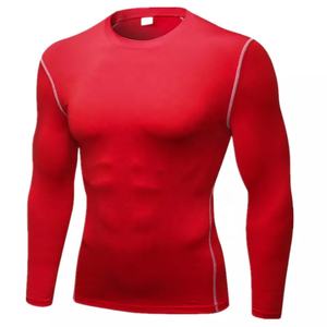 Maillot de protection anti-éruption MMA à manches longues pour homme, haut de compression de marque personnalisé, expédition rapide - Product Image 6