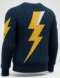 Pull en tricot torsadé anti-rides de luxe pour homme, mélange de laine haut de gamme, tricot d'hiver - Product Image 2