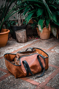 Sac à bois en cuir robuste, porte-bûches très résistant, résistant à l'eau et à la saleté, sac de transport pour bois de chauffage, porte-bois en cuir - Product Image 3