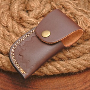 Damascus Steel Folding Pocket <b>Knife</b> - 7" Handmade Gift <b>Knife</b> with Horn & <b>Bone</b> <b>Handle</b> - Camping Pocket <b>Knife</b> - Product Image 6