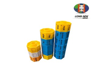 LONGNEW Bloques de Lectura de Plástico Encajables Personalizados, Juguetes Educativos Giratorios con Palabras y Frases en Inglés para Niños y Aulas - Product Image 4