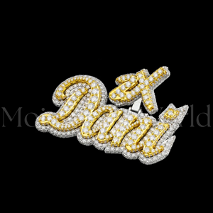 Modern Style 925 <b>Silver</b> Moissanite Diamond <b>Pendant</b> Iced Out Hip Hop Jewelry Charm Necklace Luxury Bling Gift <b>for</b> <b>Men</b> Women Sale - Product Image 6