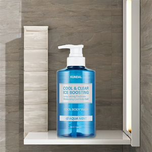 KUNDAL Cool & Clear Gel Douche Rafraîchissant et Revitalisant – Menthe Aquatique (500ml) - Product Image 4