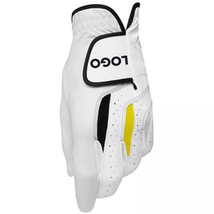 Gants de golf en cuir Cabretta avec logo personnalisé, haute qualité, résistance élevée, pour hommes et femmes, main gauche ou droite, accessoires de golf - Product Image 5