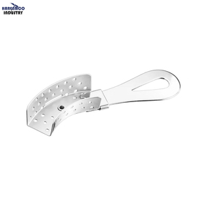 Bandeja de Impresión Manual Plateada STOLLEY Personalizada para Prótesis Parciales - Product Image 1