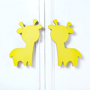 Poignée décorative moderne pour meuble, poignée de tiroir en bois pour enfants, poignées de commode Dino pour chambre d'enfant, poignée de porte pour enfants - Product Image 6
