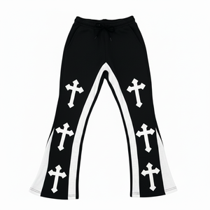Pantalon décontracté pour homme avec patch personnalisé en tissu Oxford respirant, style urbain, taille élastique, pantalon de mode, vente en gros usine - Product Image 1