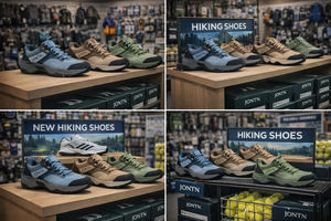 <span class=keywords><strong>Chaussures</strong></span> de sport, bottes de randonnée unisexes, hiver, été, imperméables, légères, antidérapantes, haute tige - Product Image 3
