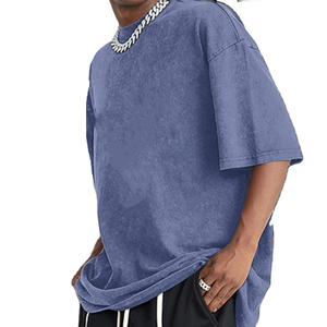 Hot Sale Men's <b>Polyester</b>/Cotton Plaid Casual Neck Short Sleeve Eco-Friendly Sublimation <b>T</b>-<b>Shirts</b> Plain Dyed Pattern <b>T</b>-<b>Shirt</b> - Product Image 2