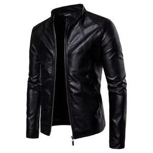 Veste en cuir d'agneau véritable noire de haute qualité pour hommes / Vestes en cuir pour hommes / Vestes en cuir pakistanaises pour hommes - Product Image 1