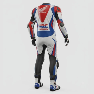 Unisex Zonda Made to Measure Racing Jumpsuit/Traje Cowhide/Kangaroo Leather Track Racing Suit With Hump CE <b>Protectors</b> - Product Image 2