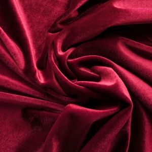 Tela Rani Pink Velvet 9000, 130 GSM, 100% Poliéster, Tejido Suave, Material Sólido para Prendas, Transpirable, Tela de Lujo para Vestidos - Product Image 2
