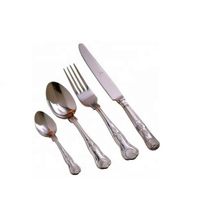 Couverts élégants en acier inoxydable, forme et taille personnalisées, fabriqués à la main en Inde, design moderne, par Kayna Export, vente en gros de couverts élégants - Product Image 5