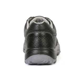 Zapatos de Seguridad con Puntera de Acero para Hombre, Negros, Antideslizantes, Antipinchazos, Parte Superior de Cuero Transpirable, Suela de PU, Minería, Construcción VE104 ADD - Product Image 5
