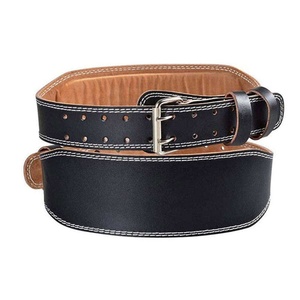 Cinturón de Cuero Resistente de Alta Calidad para Hombre y Mujer, Cinturón para Gimnasio, Fitness, Entrenamiento, Levantamiento de Pesas - Product Image 6