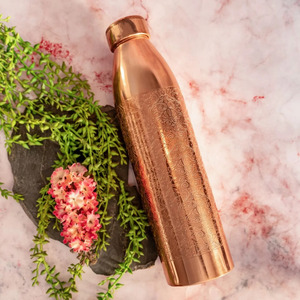 Botella de Cobre Personalizada con Tapa de Rosca, Artículos de Bebida de Primera Calidad, Fabricante OEM - Product Image 2