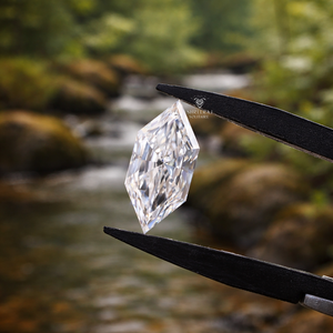 High Quality Lab Grown 3.01CT Dutch Marquise Cut Loose CVD E VVS2 Handmade Polished Diamond in India Jewelry Making for Earrings - Product Image 3