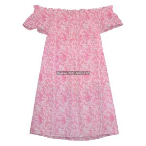 Vestido Casual de Mujer, Corte Regular, Sexy, de Algodón, Secado Rápido, de Alta Calidad, con Estampado a Mano, Personalizado y de Moda, Gran Venta - Product Image 1