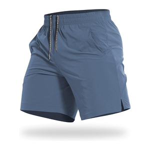 Pantalones Cortos Deportivos de Secado Rápido para Hombre con Bolsillo con Cremallera y Tejido de Malla Transpirable, Pantalones Cortos Deportivos para Hombre al por Mayor para Gimnasio con OEM - Product Image 1