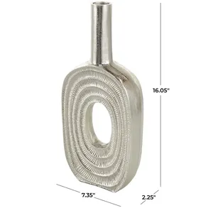 Jarrón de Flores de Fibra Vegetal de Diseño Clásico Ecológico, Colección Premium para Compradores, Decoración de Interiores Hecha a Mano de Lujo - Product Image 3