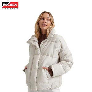 Chaqueta Acolchada Personalizada para Mujer, OEM ODM, Ropa de Calle de Invierno, Abrigo Acolchado de Alta Calidad, Fabricación al por Mayor - Product Image 2