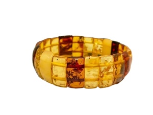 Bracelet en perles de résine colorées modernes, fait à la main, forme ronde artistique, bracelet à breloques, cadeau créatif romantique pour femmes, occasions de fête - Product Image 6