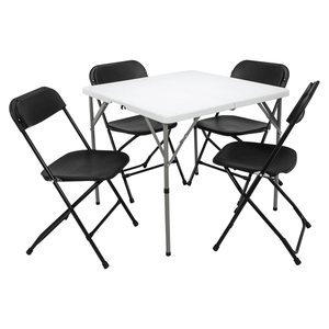 Tavolo Pieghevole Quadrato da Esterno 34 Pollici in Plastica Stampata a Soffio, Sostituisce 52414532 - Product Image 3