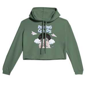 Nouveau design 2026 – Sweat-shirt pull oversize personnalisé avec logo, coupe courte, pour femme - Product Image 2