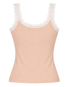 Débardeur Femme Personnalisé en Coton avec Dentelle, Coupe Ajustée, Sans Manches, Style Décontracté d'Été, Doux, Respirant, Quotidien et Basique - Product Image 6