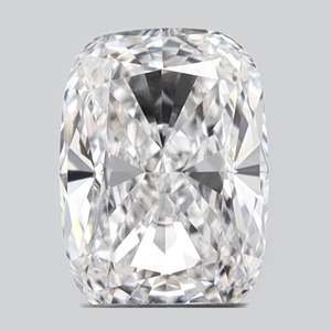 Diamant de laboratoire de 3,00 carats, coupe coussin allongée, couleur D, VS1, avec certificat IGI, pour bague cadeau d'anniversaire, idéal pour la création de bijoux - Product Image 1