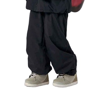 Men's Relaxed Casual Baggy Pants Wide Leg Fashion <b>Trousers</b> Midweight Comfortable Daily Clothing Wear Mid Waist Autumn - Product Image 4