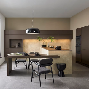 Ensemble de meubles de cuisine de luxe JY Project, style européen moderne, en chêne massif et contreplaqué, fabriqué en bois durable - Product Image 5