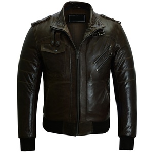 Vente directe d'usine, veste de moto la plus vendue, qualité supérieure, respirante, en cuir véritable - Product Image 2