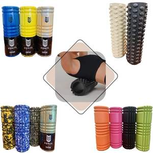 Rouleau en mousse manuel de haute qualité, durable, en EVA et ABS haute densité, pour le yoga, le Pilates et des entraînements efficaces - Product Image 5