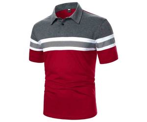 เสื้อโปโลแขนสั้นผู้ชายพร้อมดีไซน์โลโก้ – สไตล์คลาสสิกสำหรับใส่ในออฟฟิศ งานอีเว้นท์ และชุดทีม - Product Image 3