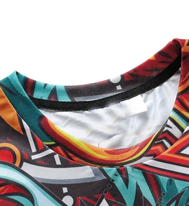 T-shirts de sport personnalisés pour hommes, impression intégrale par sublimation, designs de logo sur demande, vente en gros de t-shirts personnalisés - Product Image 4