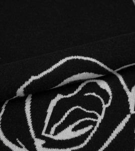 Pull en tricot ample pour femme - Pull d'hiver décontracté à col rond, doux, chaud, surdimensionné, respirant, avec motif graphique en tricot - Product Image 6