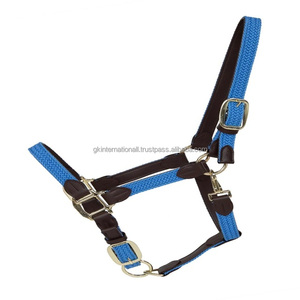 Licol pour cheval en nylon noué flexible, confort supplémentaire, fabriqué sur mesure, 100% respectueux des animaux, design tressé - Product Image 4