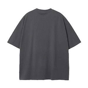 Camiseta de Gran Tamaño para Hombre, 2025, OEM, Venta al Por Mayor, Alta Calidad, Microfibra, Hombros Caídos, 100% Algodón, Camisetas Extra Grandes para Hombre - Product Image 1
