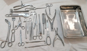 Ensemble d'instruments chirurgicaux ORL, kit d'outils manuels en acier inoxydable pour usage hospitalier et clinique, certifié CE Classe II - Product Image 2