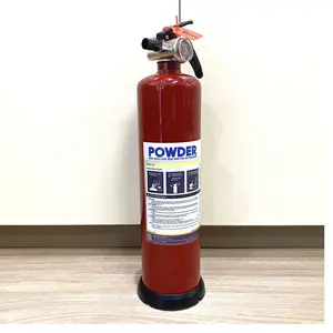 Home Feuerlöscher 1kg ABC Trocken pulver löscher für Mehrzweck feuer unterscheiden Red Fire Fighting Emergency Rescue