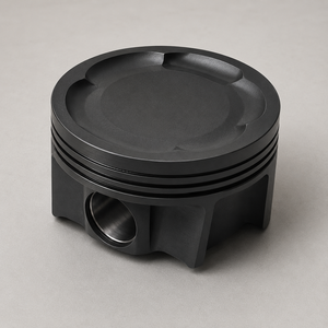 Piston en aluminium usiné CNC sur mesure selon dessin, fabriqué en usine avec finition anodisée dure pour composants de cylindre de machine - Product Image 3