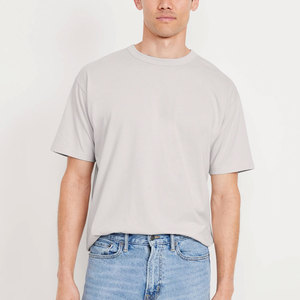 Camiseta Casual para Hombre, 100% Algodón, Corte Regular, Deportiva, Manga Corta, Logotipo Frontal, Transpirable, Cuello Redondo, Serigrafía en Lona, 220g - Product Image 5