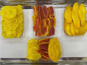 Fábrica de Vietnam fruta mixta seca tropical mango jackfruit papaya fruta de la Pasión embalaje en 250 gramos, 500 gramos como su costumbre - Product Image 6