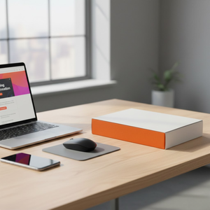 Cajas Rígidas Corrugadas de Kraft Reciclado Duraderas para Embalaje de Electrónica de Consumo |   Caja Impresa Personalizada con Laminación Mate y Recubrimiento UV - Product Image 2