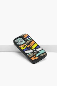 Funda de Teléfono Personalizada con Bordado Floral y Cuentas, Diseño Hecho a Mano, Funda de Celular de Lujo, Decorativa - Product Image 4